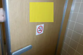 【広島段原ショッピングセンター】モール内広告 化粧室