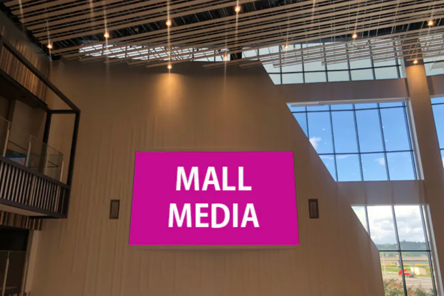 【イオンモール新利府】モール内広告 東北最大級 350インチ デジタルサイネージ