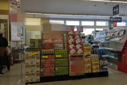 【西友 保原店】サービスカウンター横 ポップアップストア(物販、食物販)やプロモーション用途に最適なスーパー店内催事イベントスペース