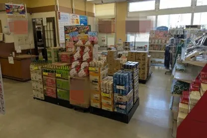 【西友 保原店】サービスカウンター横 ポップアップストア(物販、食物販)やプロモーション用途に最適なスーパー店内催事イベントスペース