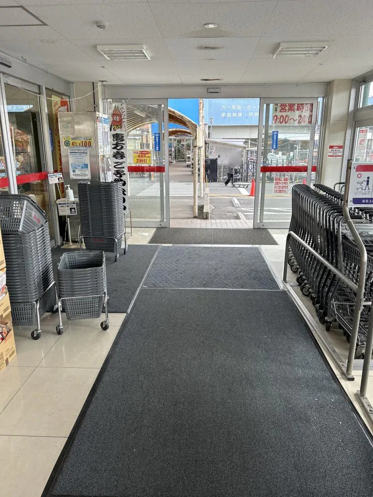 【一号舘江場】販促キャンペーン／プロモーションイベントに適した風除室スペース