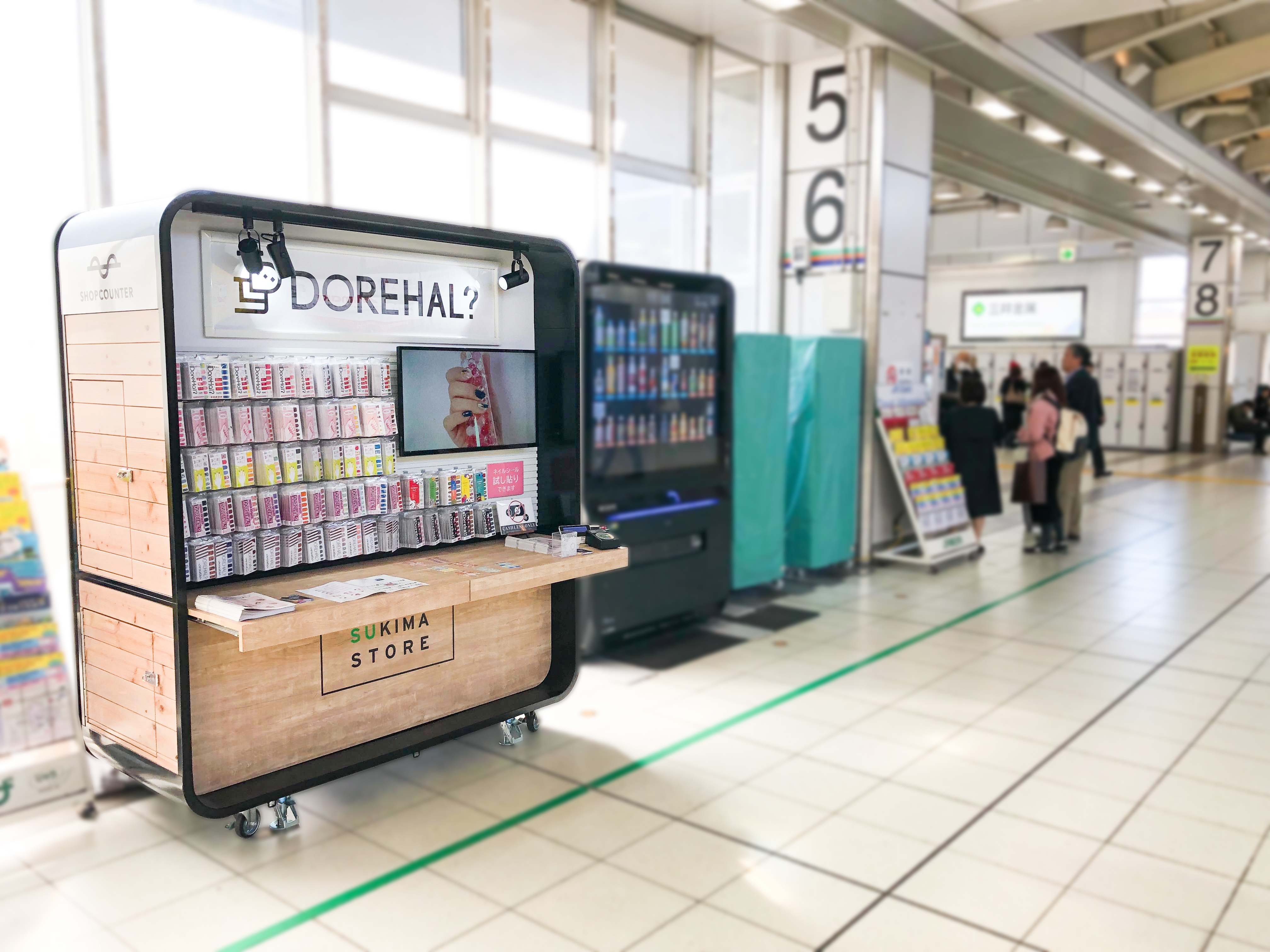 【JR大崎駅構内】新興ブランドや新商品向け、トラフィックの多いポップアップストアスペースの画像6