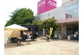 【イオン常陸大宮店】各種プロモーションや物販、食物販のポップアップストアに最適な店舗前の屋外催事イベントスペース