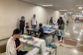 【イオン稲毛店】ポップアップストアやプロモーションに適した地域密着型の商業施設4F文化ホール前のイベントスペース