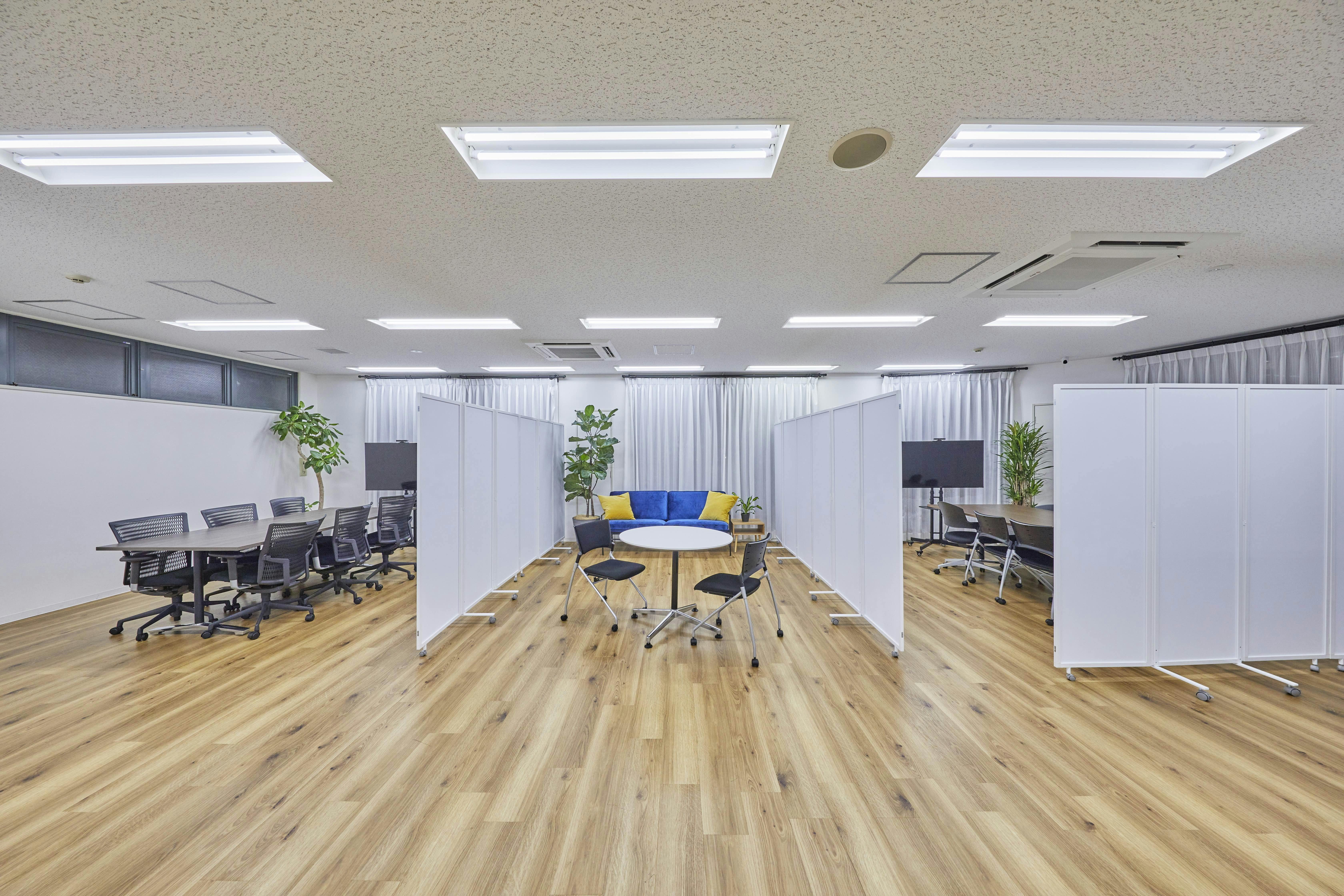 【汐留駅5分 / 1F路面】展示会や撮影に最適な汐留イタリア街のおしゃれな広々路面スペース