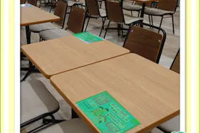 【イオンモール多摩平の森】モール内広告 フードコートテーブルシール