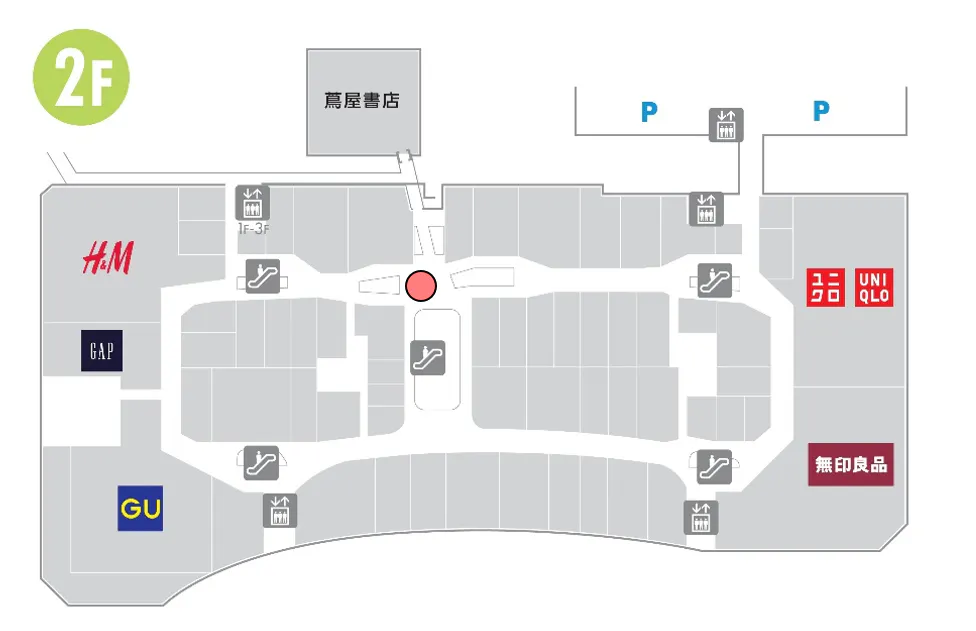 【ららぽーと名古屋みなとアクルス】2階 メインエントランス前