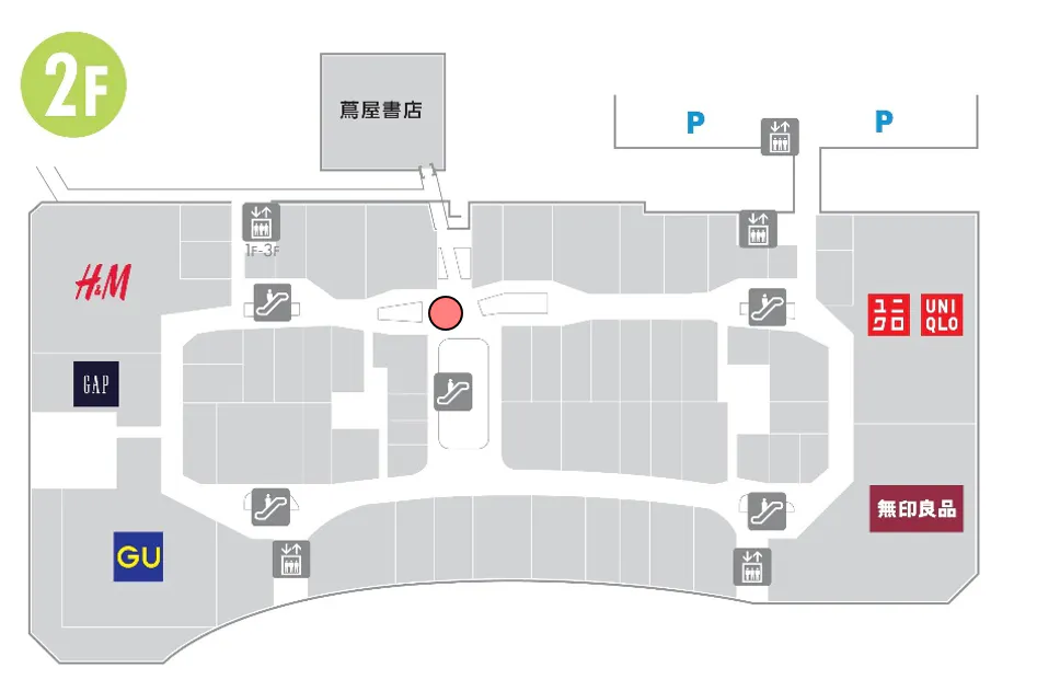 【ららぽーと名古屋みなとアクルス】2階 メインエントランス前