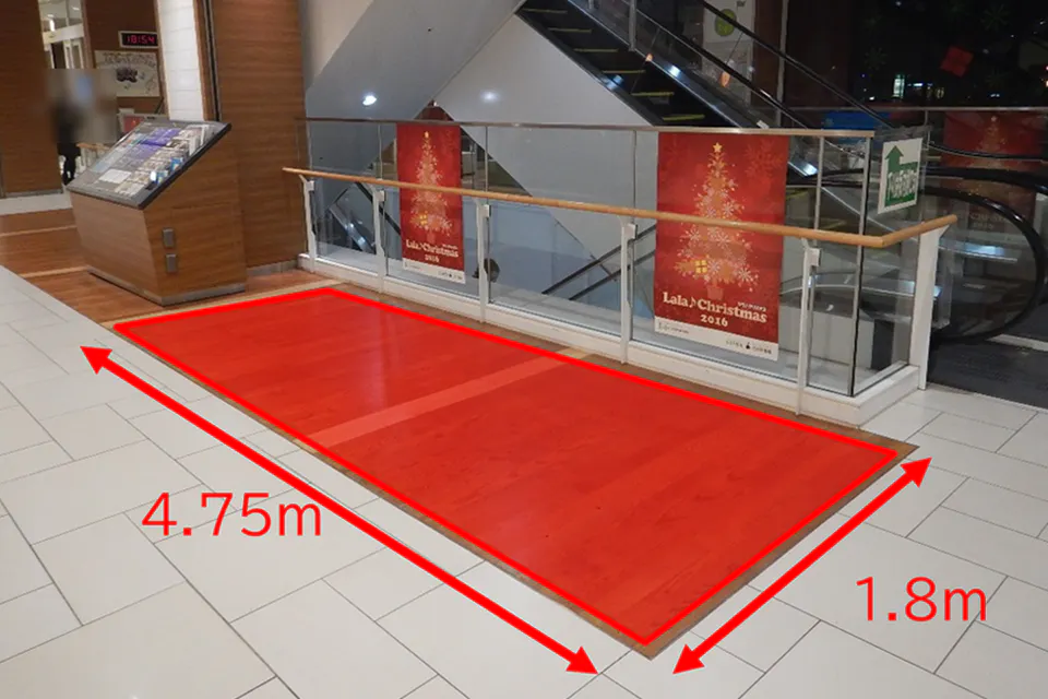 【ララガーデン長町】1階南側エスカレーター前(B)
