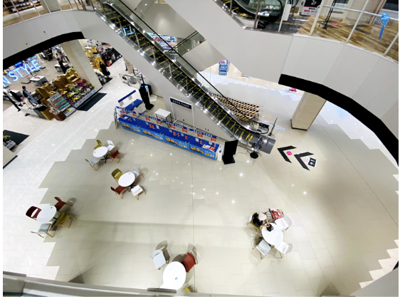 【イオンモール白山】1階東コート