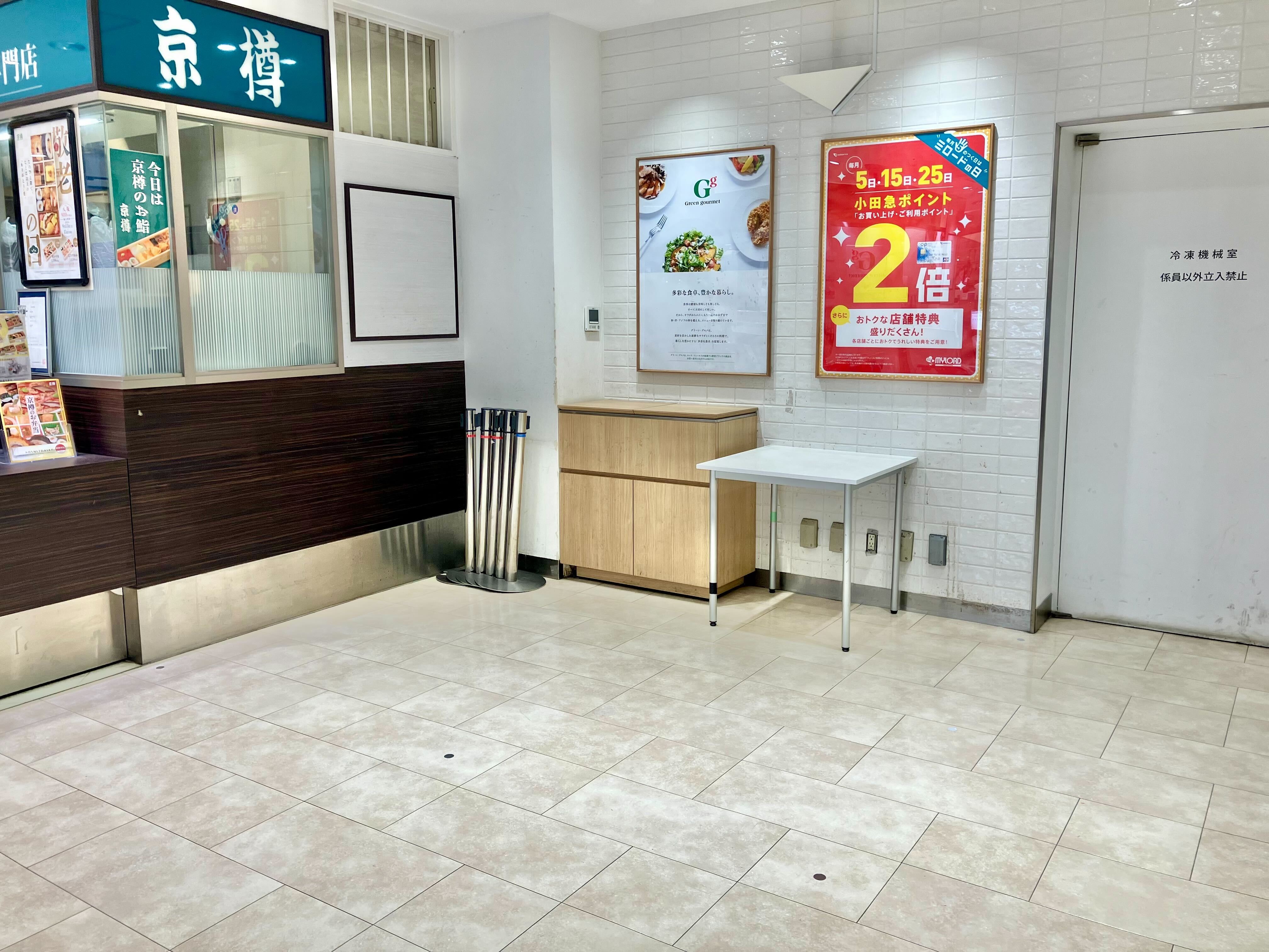 【本厚木ミロード】本厚木ミロード①B1F京樽横