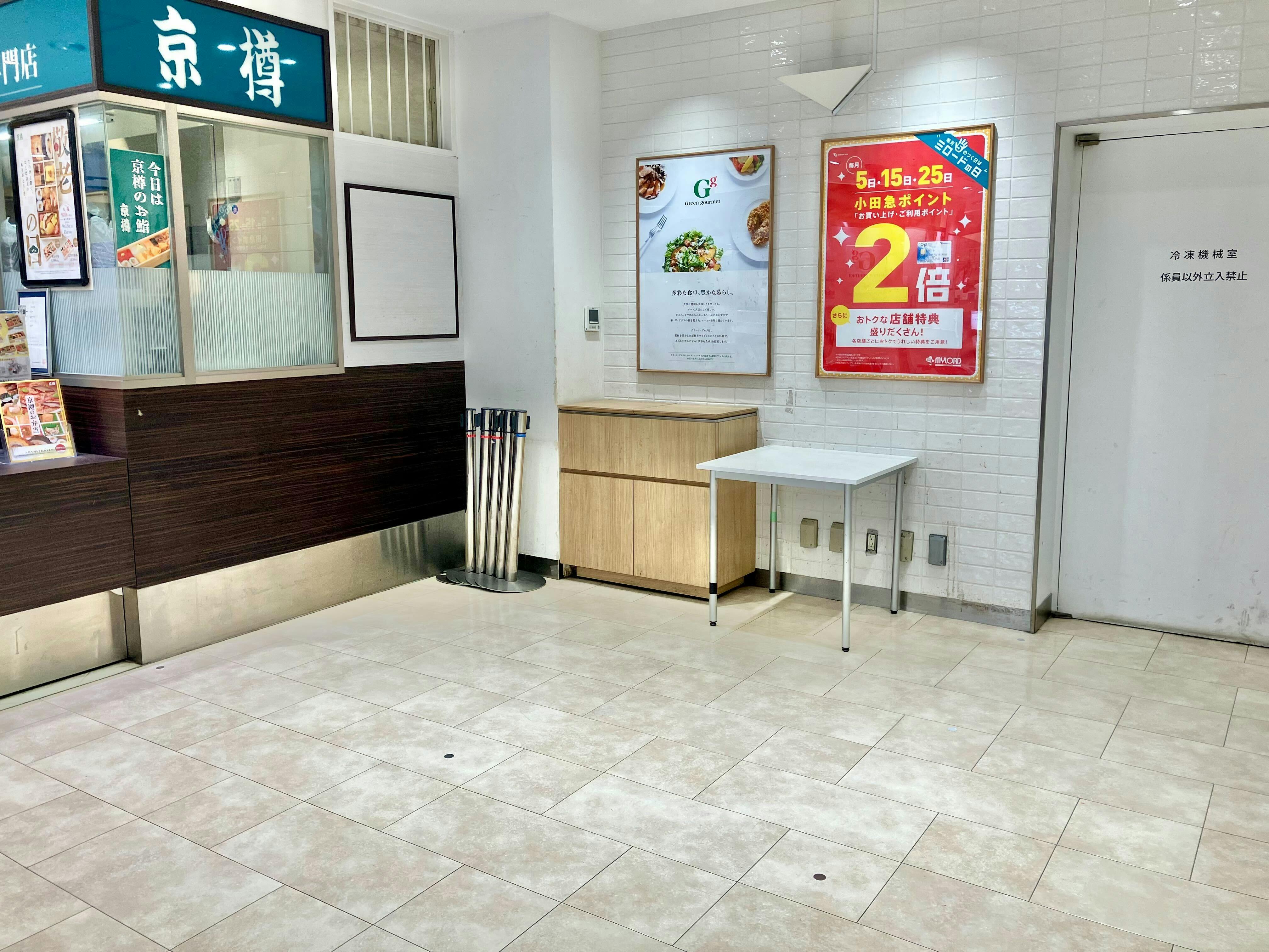 【本厚木ミロード】本厚木ミロード①B1F京樽横の画像