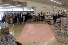 【ゆめマート 豊前】サービスカウンター横 物販のポップアップストアや販促プロモーションにおすすめな催事イベントスペース