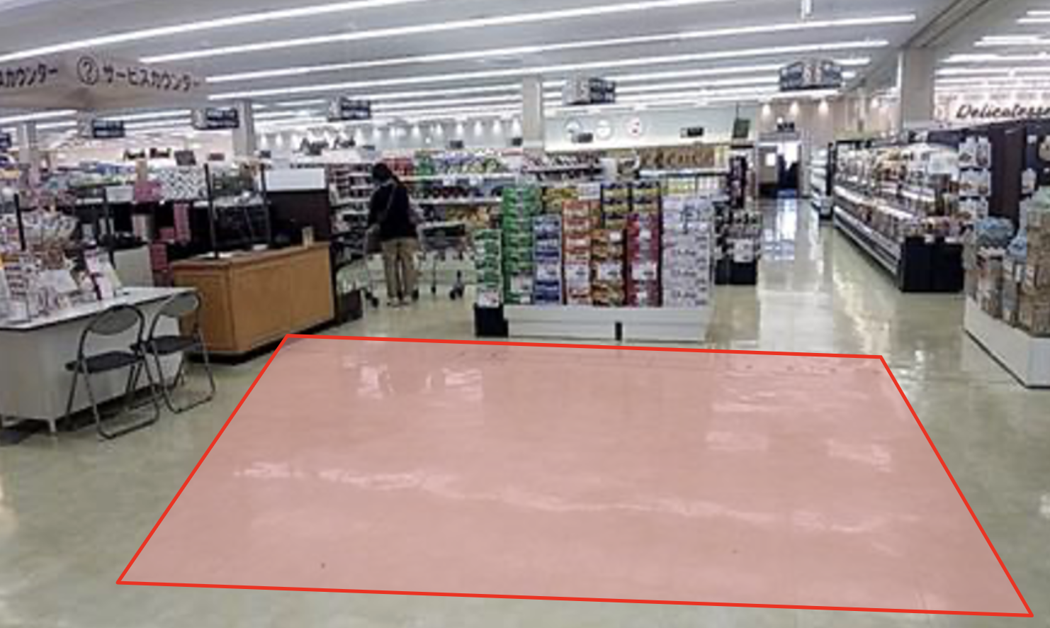 【ゆめマート 豊前】サービスカウンター横　物販のポップアップストアや販促プロモーションにおすすめな催事イベントスペース