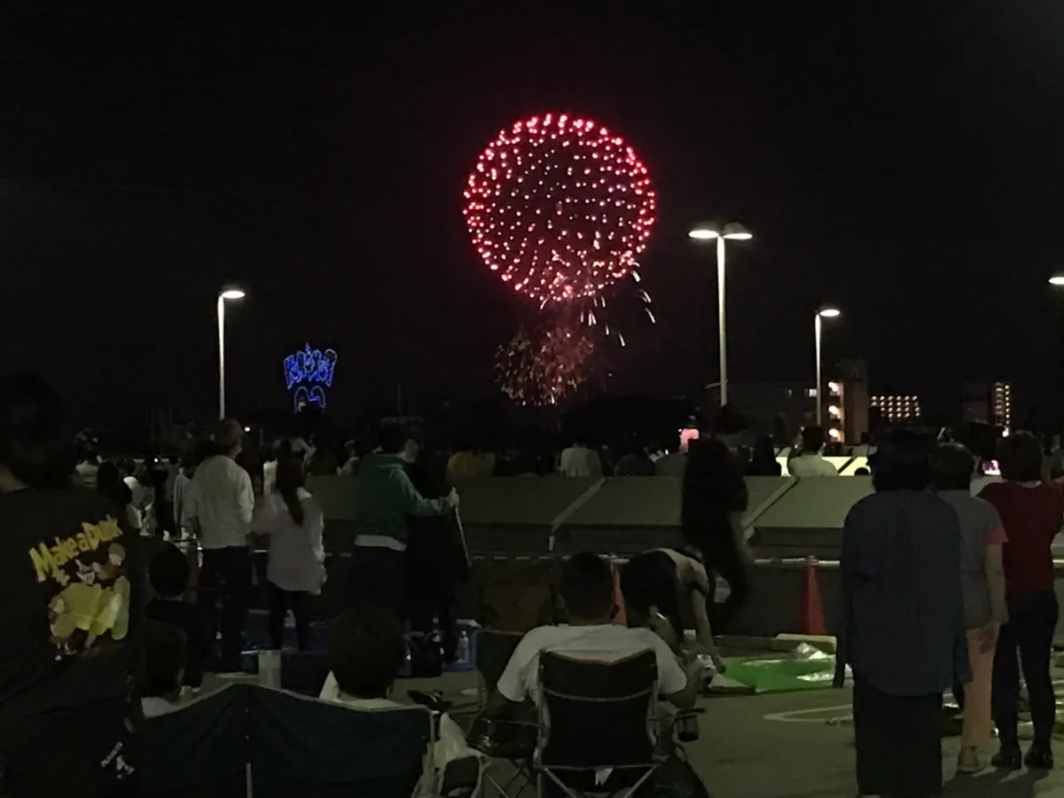 【ヘイワールド!!/スカイエリア_こうのす花火大会鑑賞会】10/11限定_食物販イベント可能な屋外スペース