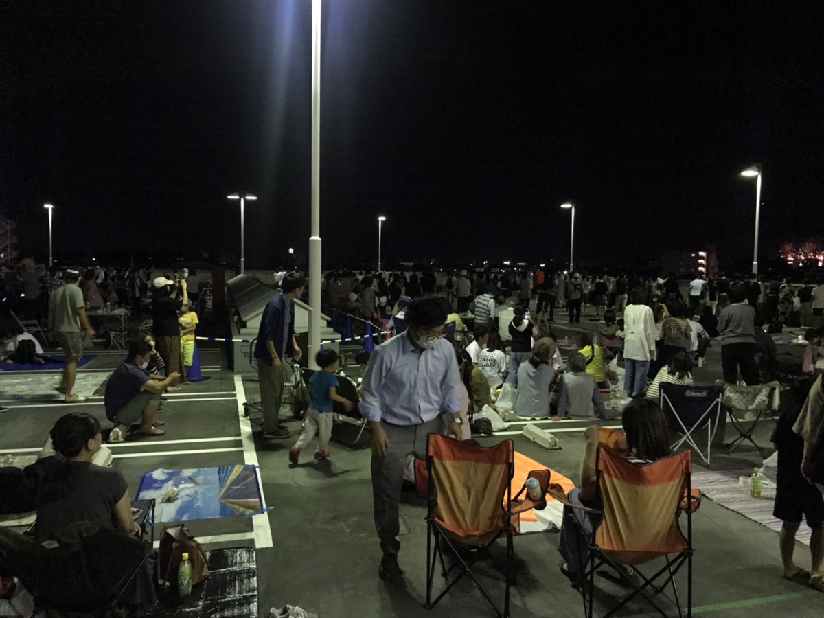 【ヘイワールド!!／スカイエリア_こうのす花火大会鑑賞会】10/11限定_食物販イベント可能な屋外スペース