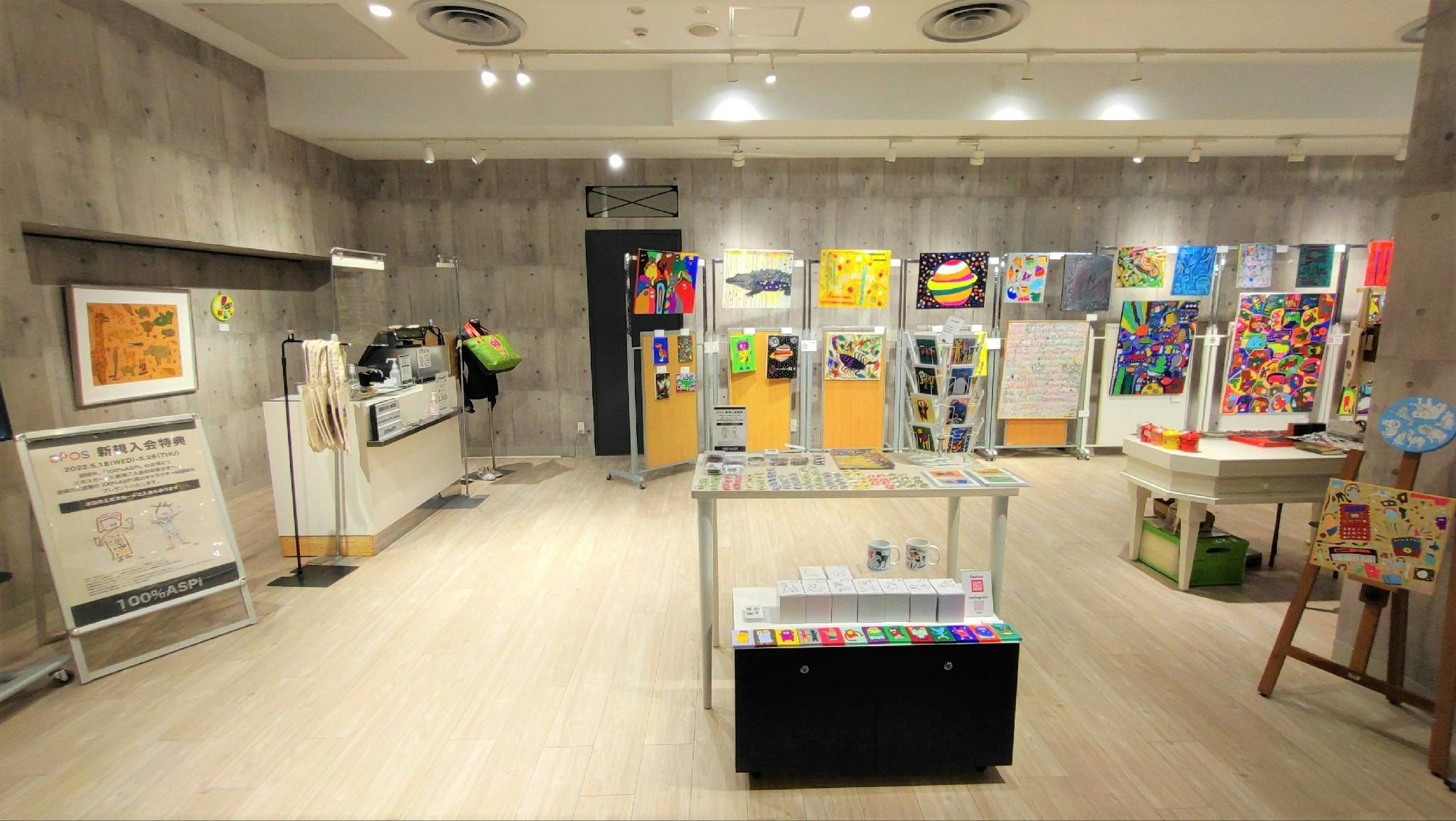 【渋谷モディ】1階 カレンダリウムD01　　販売からプロモーションまで幅広い用途で使用可能なポップアップストア出店スペース