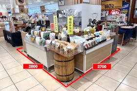 【マルイファミリー志木】1階 カレンダリウムF03【食・物販】コンパクトなスペースでスイーツ、菓子などに最適なスペースです。