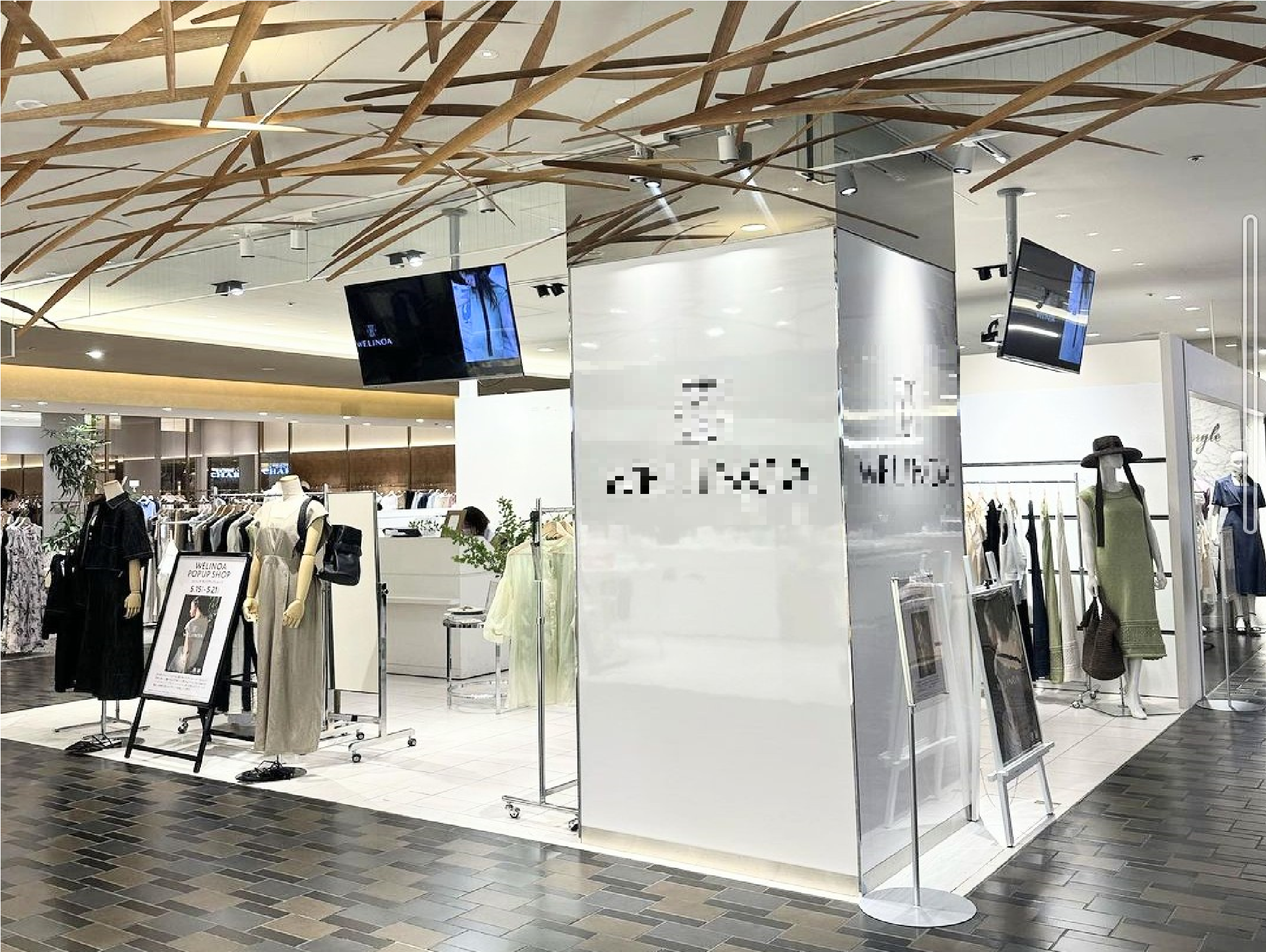 【有楽町マルイ】3階 カレンダリウムD02【物販】エスカレーター正面、サイネージ完備でPRに最適なイベントスペース