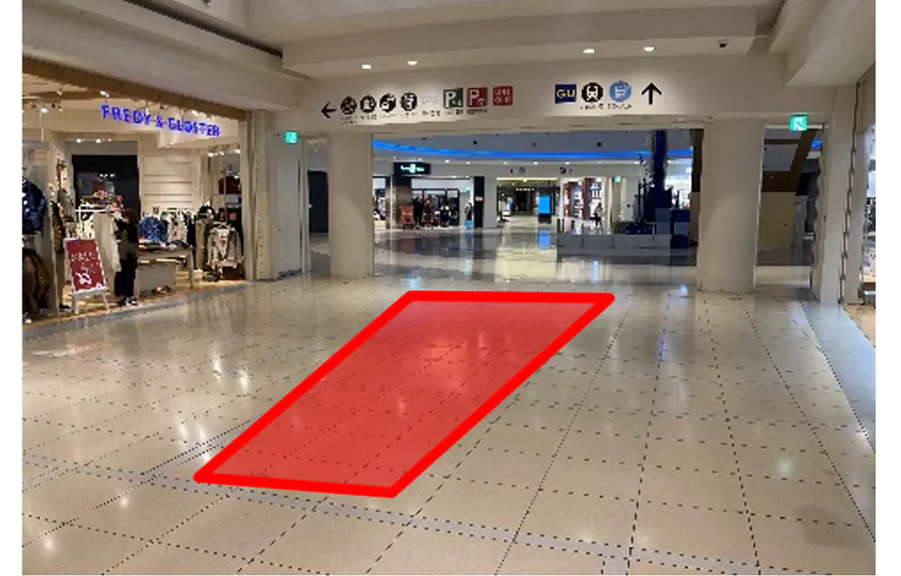 【ららぽーと横浜】1階 サウスストレート➀