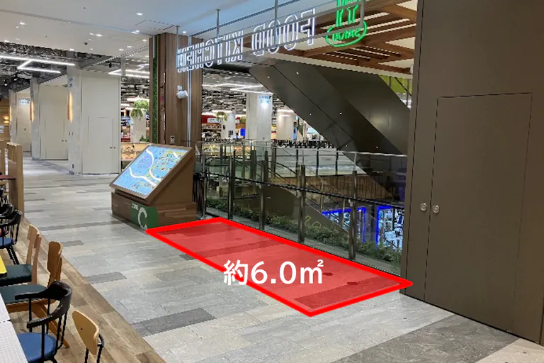 【ららぽーと堺】3階 Sakai Food Kitchen入口の画像1