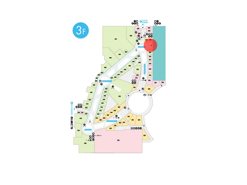 【ららぽーと横浜】3階 IY連絡口