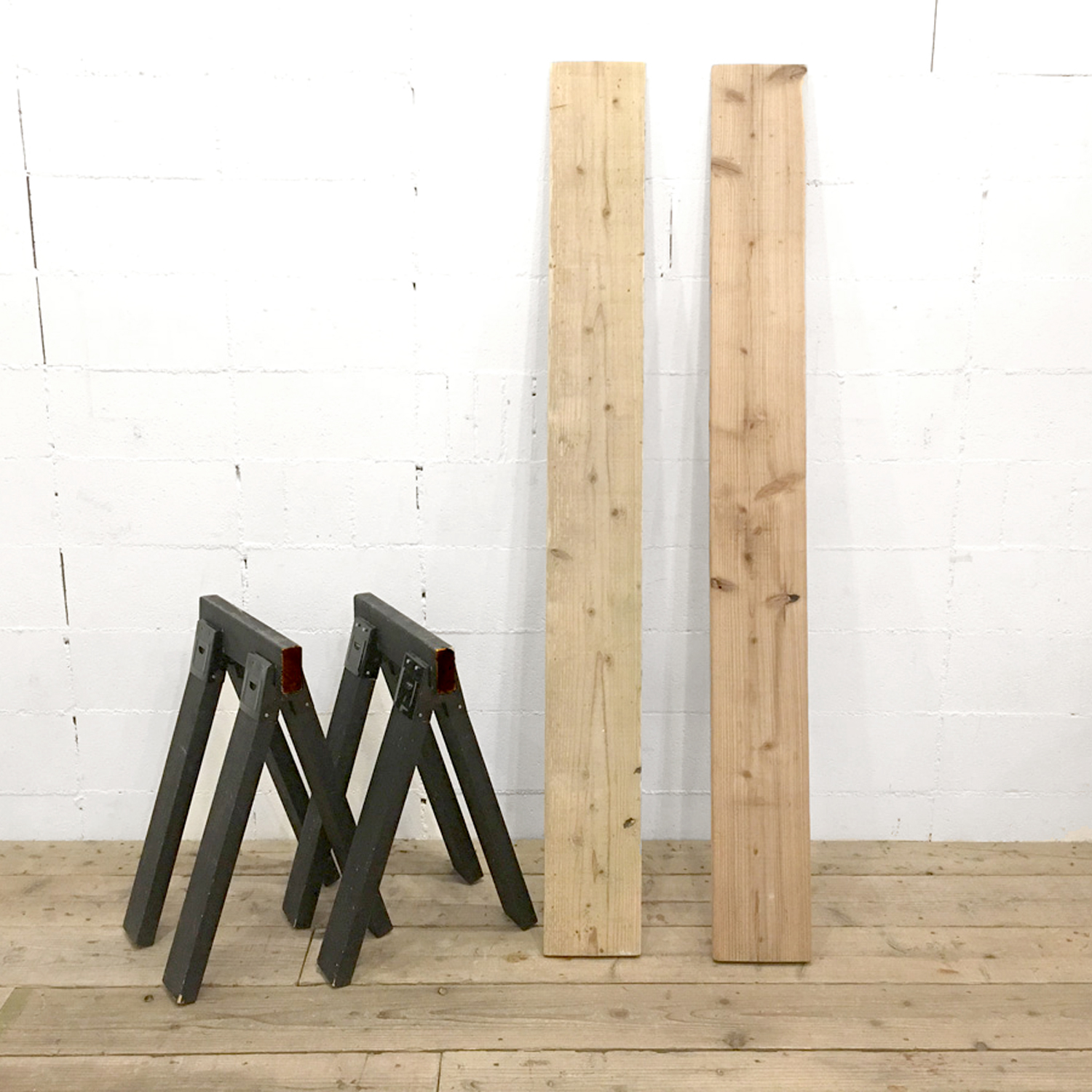 天板板＆脚部（バラした状態）