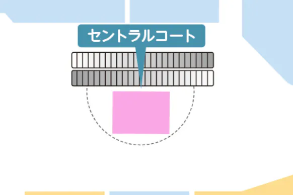 【イオンモール佐野新都市*】セントラルコート