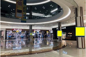 【イオンモールりんくう泉南】モール内広告 柱巻き