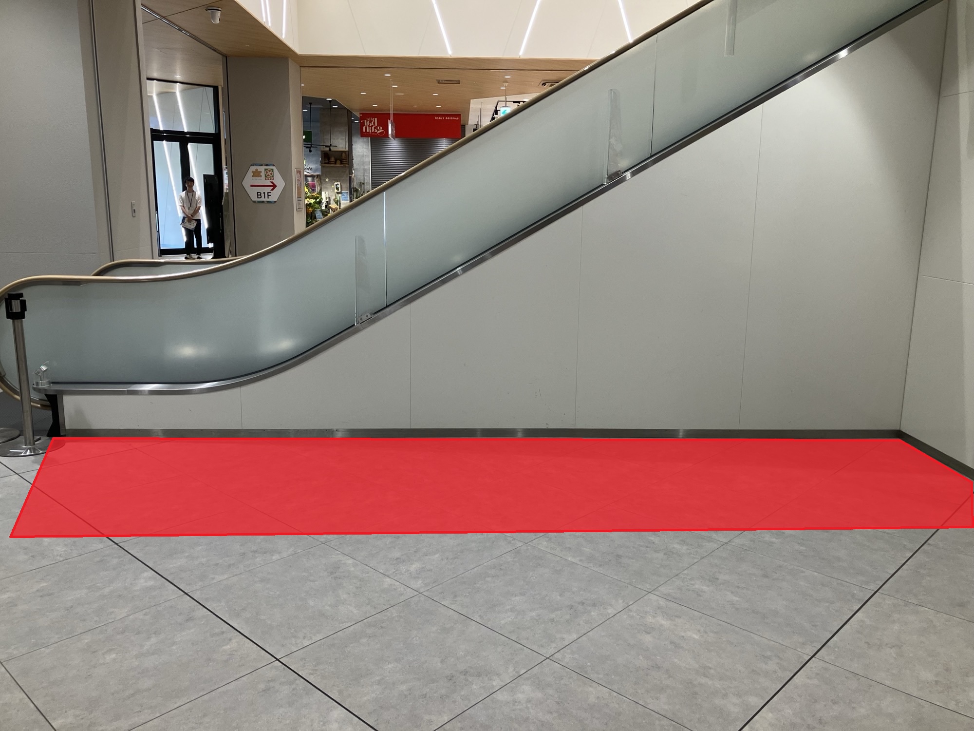 【KAMEIDO CLOCK】1F南側エスカレーター横 物販、食物販のポップアップストアや販促プロモーションに最適な催事イベントスペース