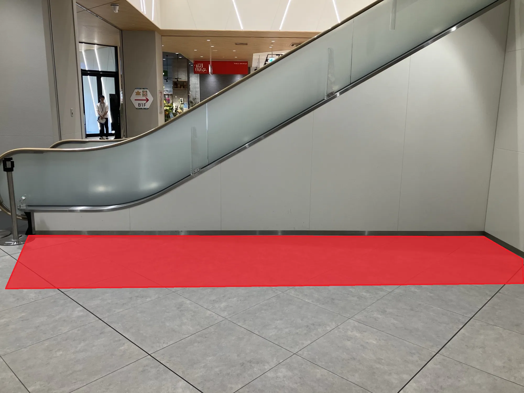 【KAMEIDO CLOCK】1F南側エスカレーター横 物販、食物販のポップアップストアや販促プロモーションに最適な催事イベントスペース