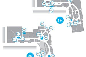 【イオンモール上尾】モール内広告 フードコートテーブルシール(3-B)