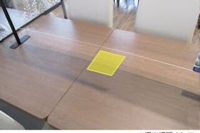 【イオンモール上尾】モール内広告 フードコートテーブルシール(3-B)