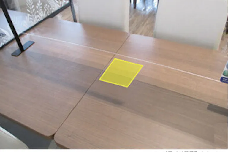 【イオンモール上尾】モール内広告 フードコートテーブルシール(3-B)の画像1