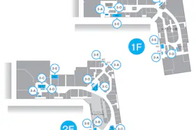 【イオンモール上尾】モール内広告 フードコートテーブルシール(3-B)