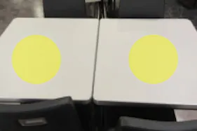 【イオンモール堺鉄砲町】モール内広告 フードコートステッカー