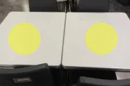 【イオンモール堺鉄砲町】モール内広告 フードコートステッカー