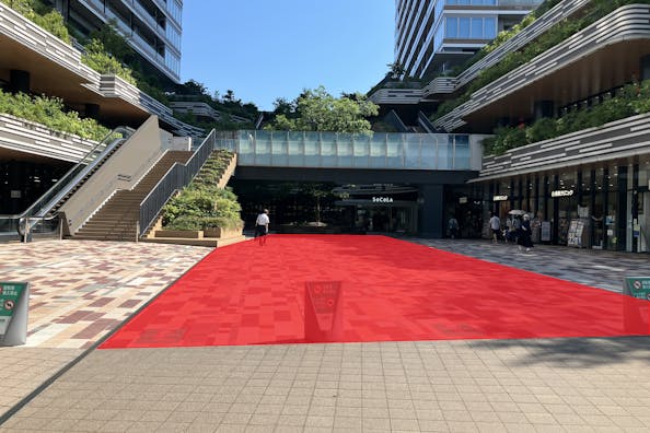【SOCOLA武蔵小金井クロス】1階クロスコート広場 大型イベント・キッチンカー出店に最適な屋外催事イベントスペース