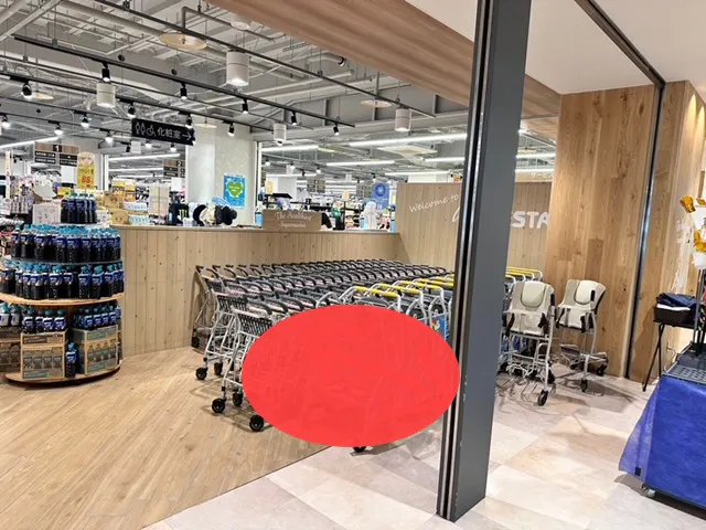 【フレスタアルパーク】食物販専用のスーパー内スペース