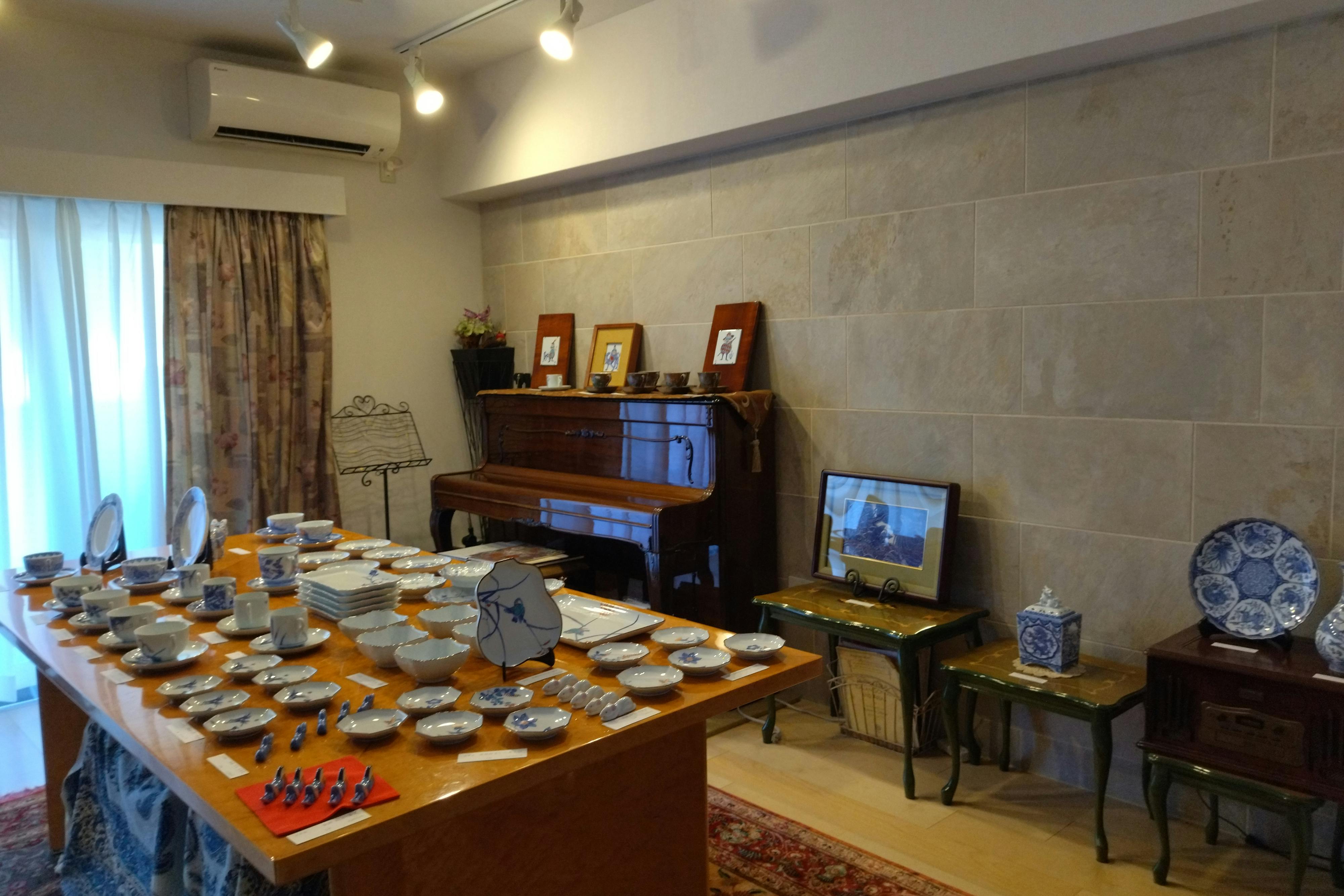 有田焼展の様子