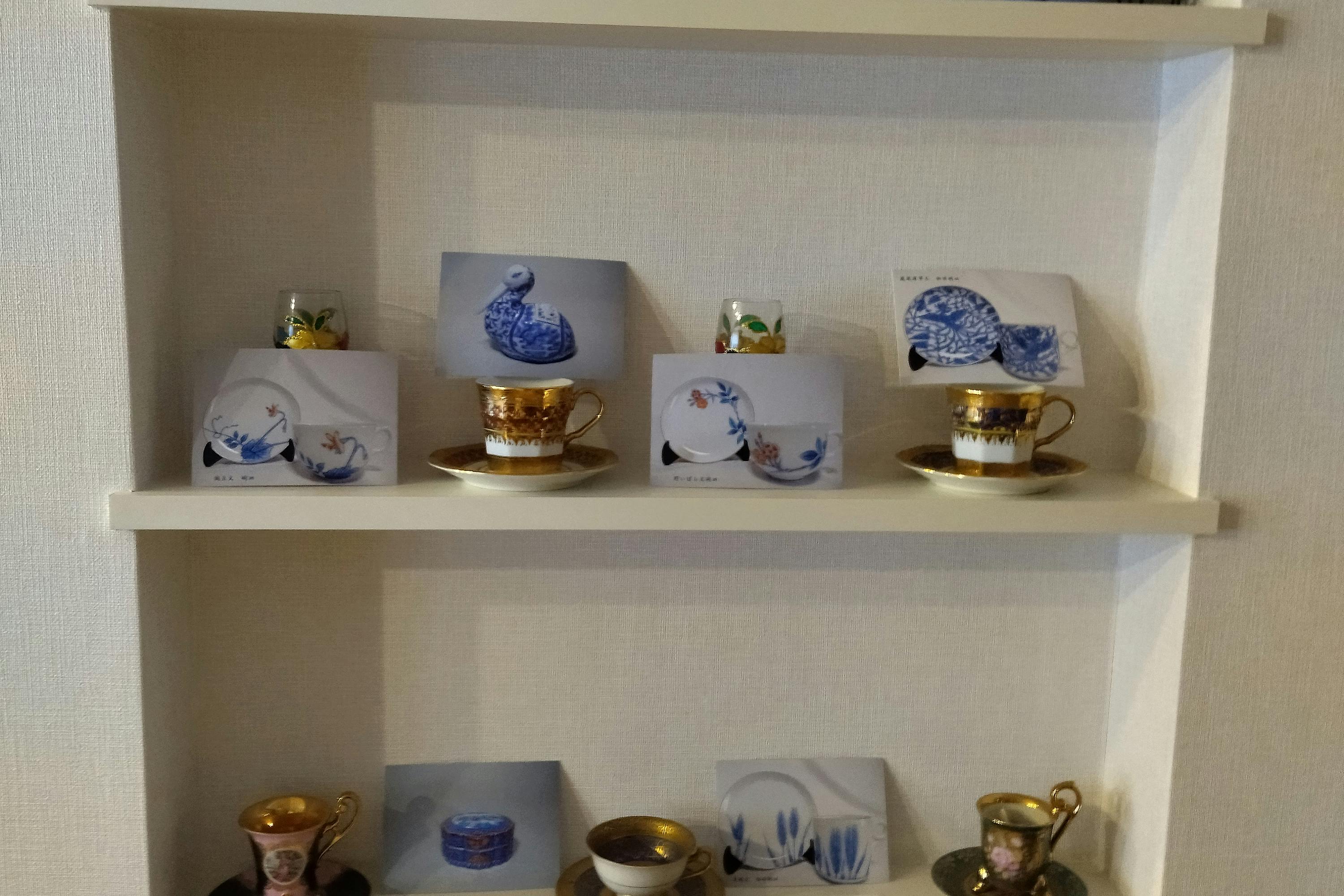 有田焼展の様子