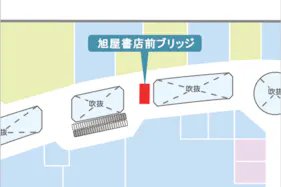 【イオンモール浦和美園*】3F旭屋書店前ブリッジ