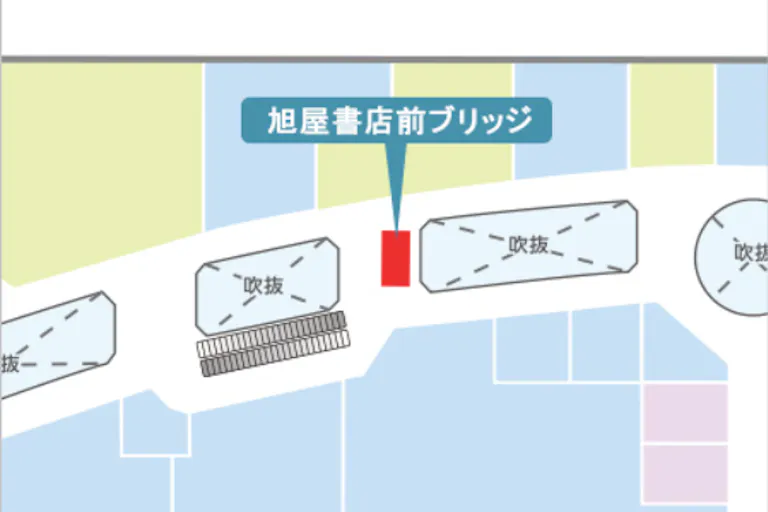 【イオンモール浦和美園*】3F旭屋書店前ブリッジの画像2