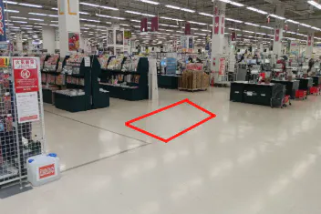 【イオンスーパーセンター金ケ崎店】サビカン向かい催事場 販促プロモーションや物販に最適なスーパー店内催事イベントスペース