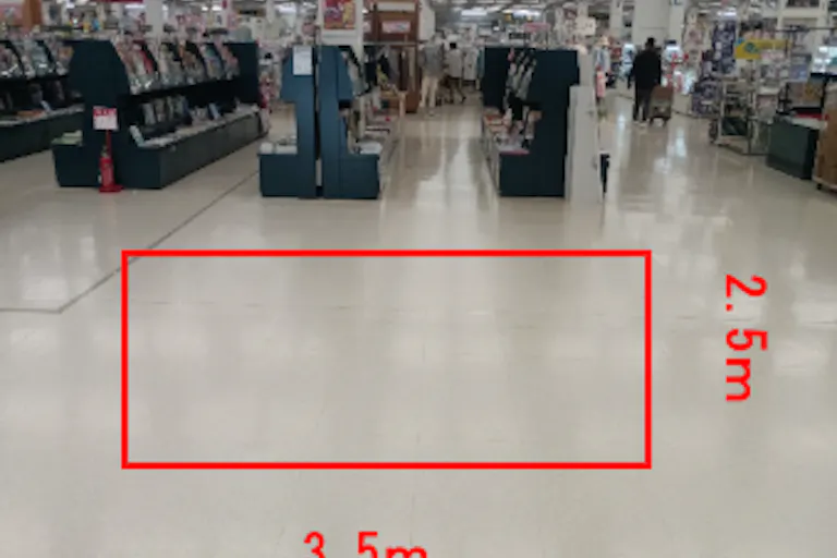 【イオンスーパーセンター金ケ崎店】サビカン向かい催事場 販促プロモーションや物販に最適なスーパー店内催事イベントスペースの画像1