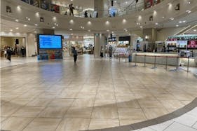 【あべのキューズモール】「①B1F サークルプラザ」(地下鉄直結)大規模なプロモーション用途や物販、食物販のポップアップに最適なイベントスペース