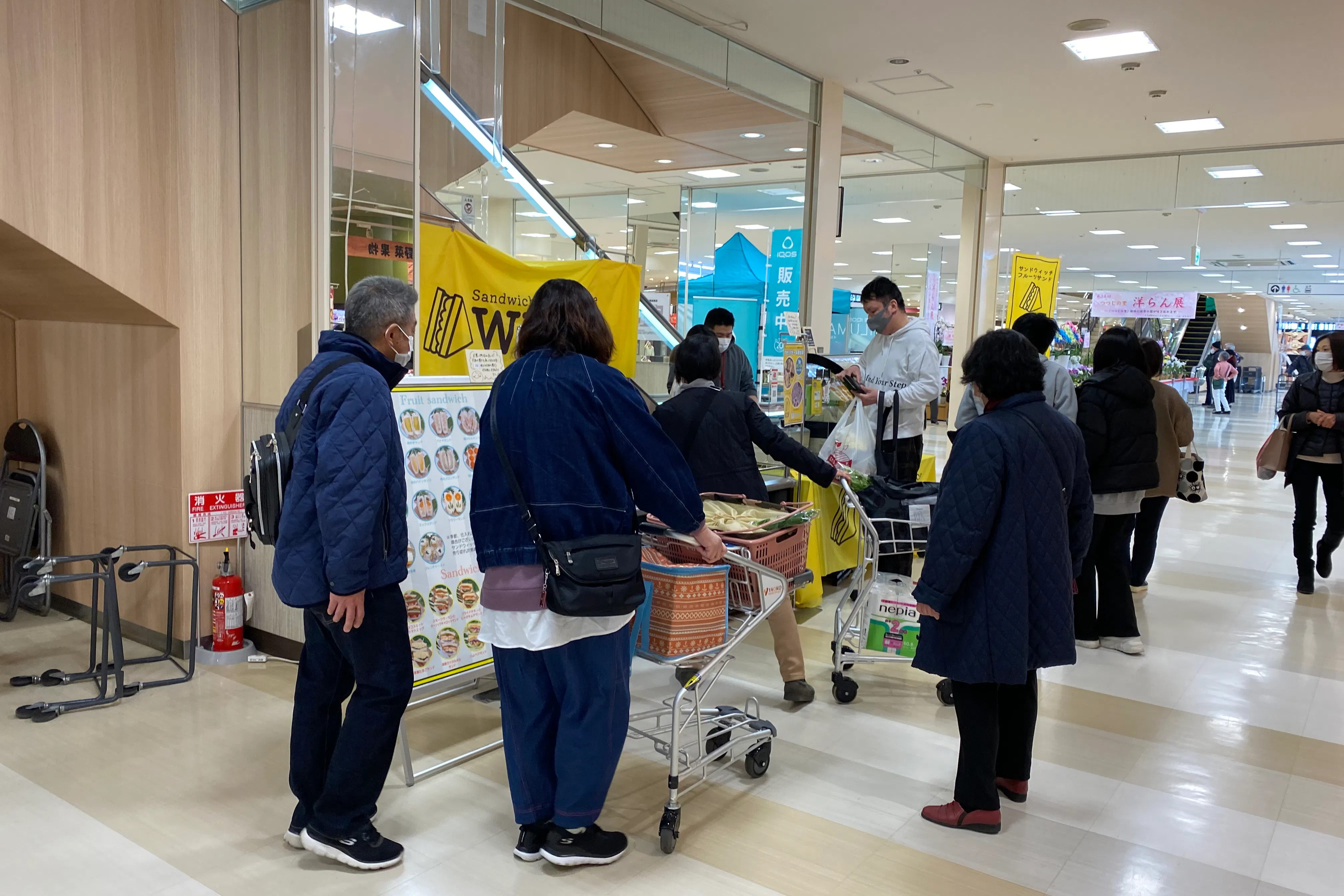 【アゼリアモール/1Fスーパーマーケット前17.5㎡】アパレル・ファッションのポップアップストアや物産展会場に適したイベントスペース