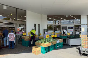 【ゆめマート 香月西】屋外軒先(入口横) 販促プロモーションにおすすめな催事イベントスペース