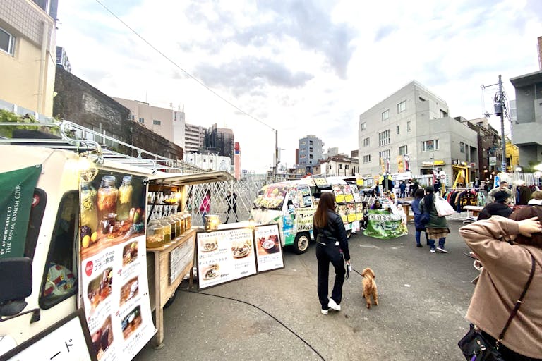 【下北沢駅4分】移動販売に適したキッチンカーの収容が可能なイベントスペースの画像4