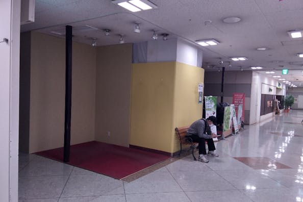 【イオン県央店】物販、食物販のポップアップストアに最適な2階ベルエポック横スペース
